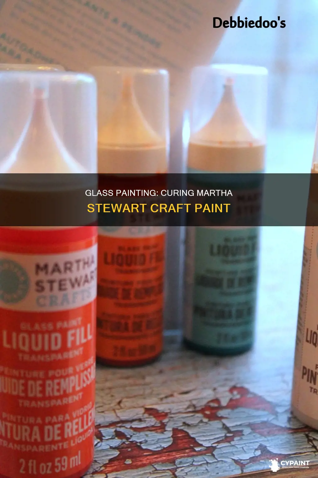 how to cure martha stewart craft paint on glass