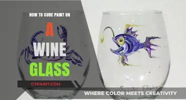 Mastering the Art of Curing Paint on Wine Glasses