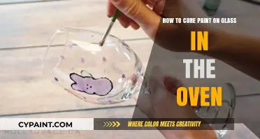 Glass Painting: Curing Paint in the Oven