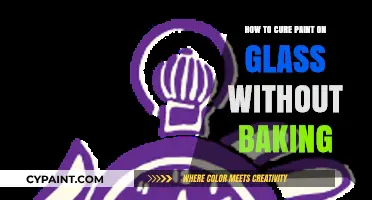 Easy No-Bake Methods to Cure Paint on Glass Permanently