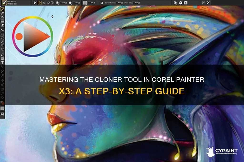how to cuse cloner in corel painter x3