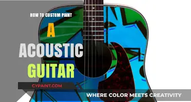 Custom Paint Your Acoustic Guitar: A Step-by-Step Creative Guide