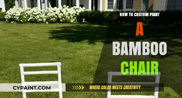 Custom Paint Your Bamboo Chair: A Creative DIY Transformation Guide