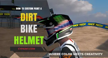 Custom Paint Your Dirt Bike Helmet: Step-by-Step Guide for a Unique Look