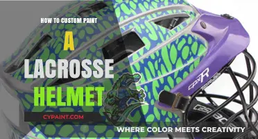 Custom Paint Your Lacrosse Helmet: Step-by-Step Guide for a Unique Look