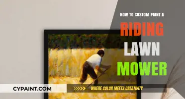Custom Paint Your Riding Lawn Mower: Step-by-Step DIY Guide