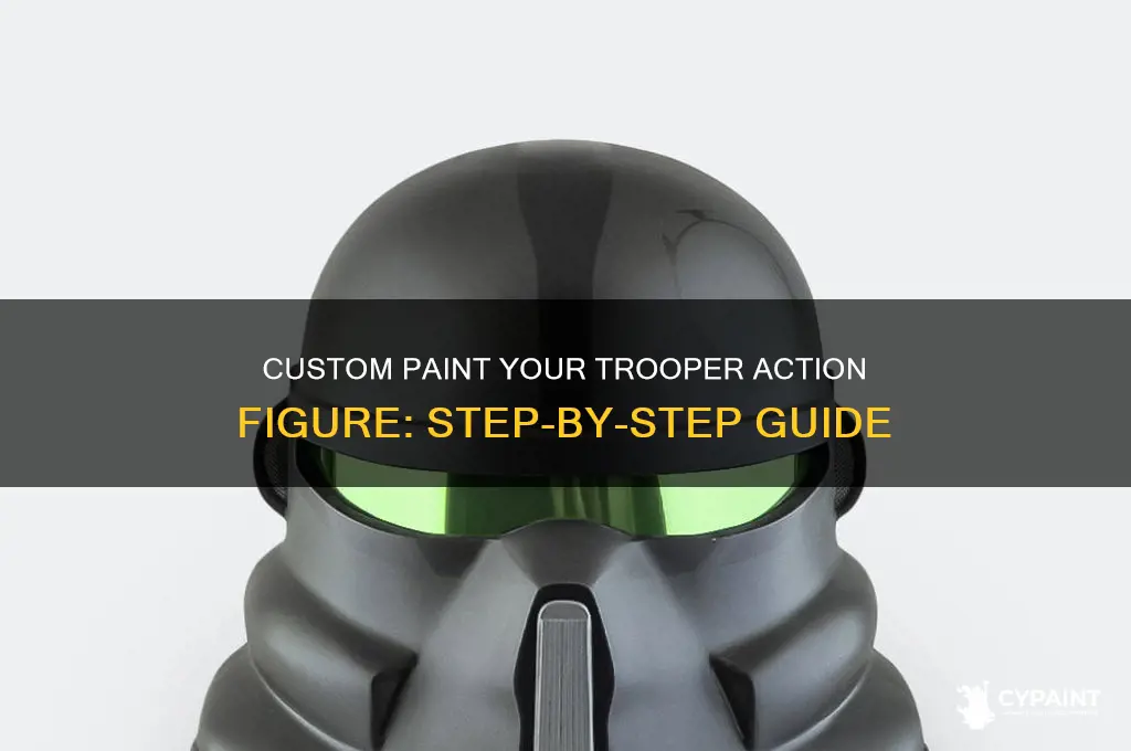 how to custom paint a trooper action figure