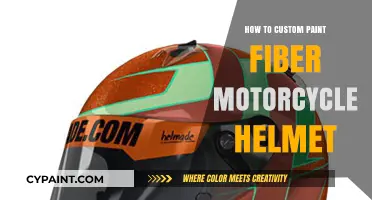 Custom Paint Your Fiber Motorcycle Helmet: A Step-by-Step Guide