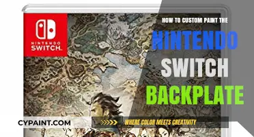 Customizing Your Nintendo Switch: A Guide to Painting the Backplate