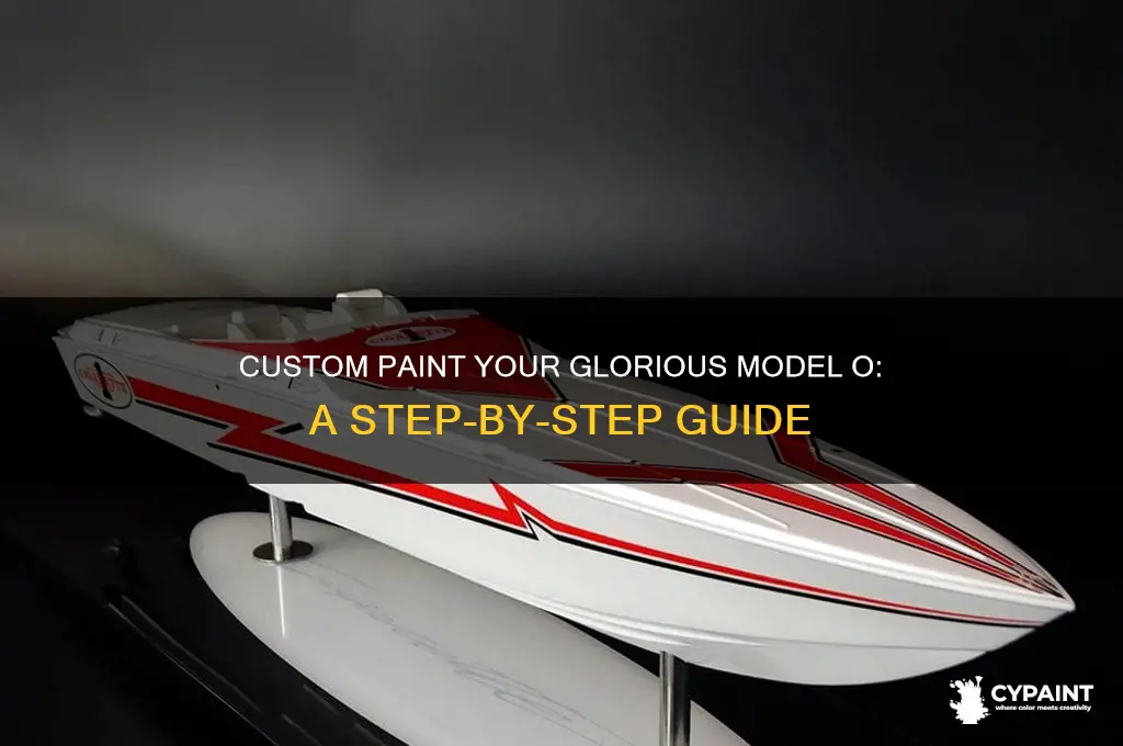how to custom paint you glorius model o