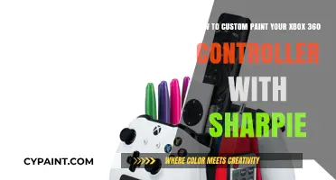 DIY Sharpie Art: Customizing Your Xbox 360 Controller with Creative Flair