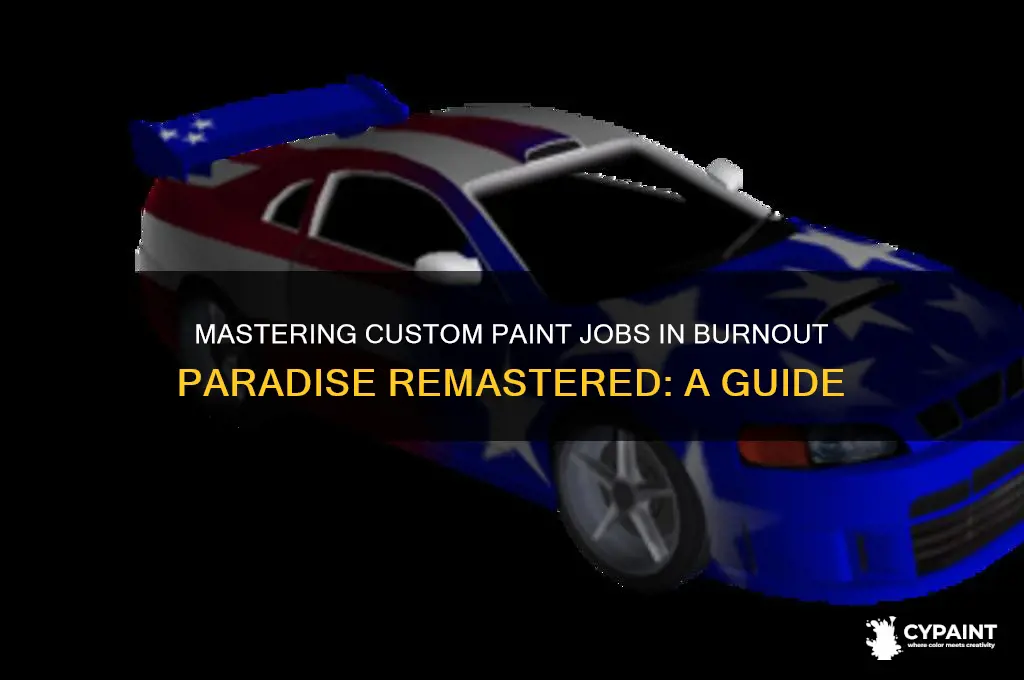 how to customize paint on burnout paradise remastered