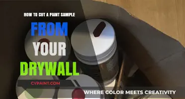 Extracting Paint Samples: A Guide to Drywall Cutting