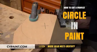 Mastering Perfect Circles: A Step-by-Step Guide to Cutting in Paint