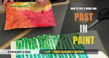 Easy Steps to Cut and Paste Text in MS Paint