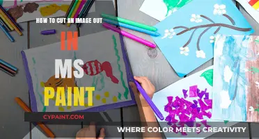 Extracting Images: MS Paint's Cut-Out Tool