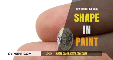 Mastering Oval Cuts: A Step-by-Step Guide in Paint