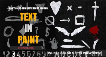 Master Text Editing: Cut, Paste, and Move in Paint Effortlessly