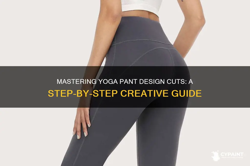 how to cut designs in yoga paints