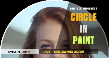 Cropping Images: Paint's Circular Cropping Tool