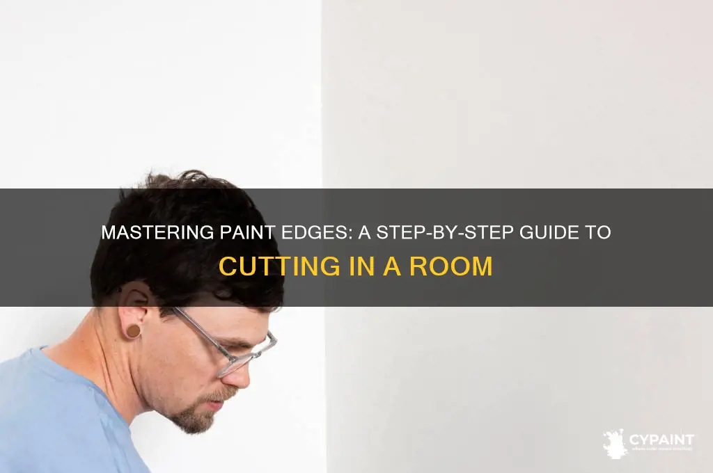 how to cut in a room for painting