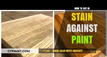 Mastering Stain Techniques: Cutting In Against Paint Like a Pro
