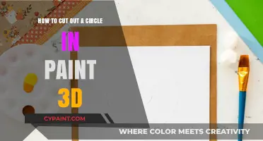 Cutting Perfect Circles in Paint 3D: Easy Guide