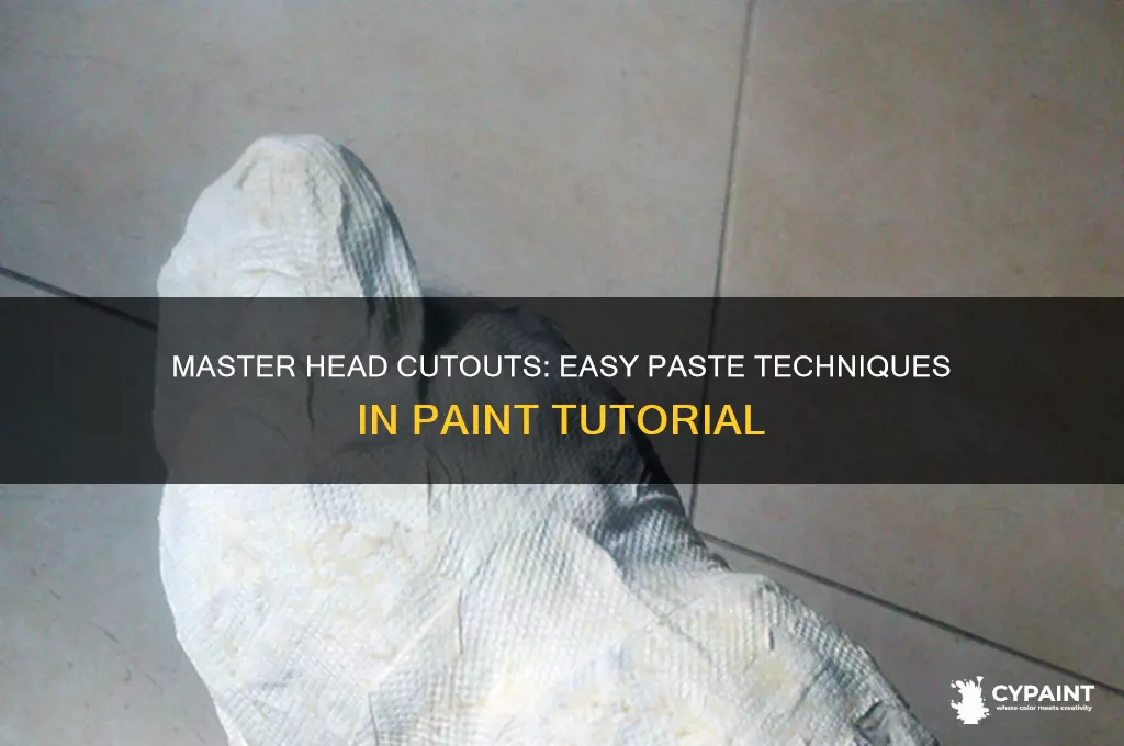 how to cut out a head and paste in paint