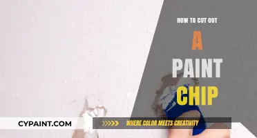 Mastering the Art of Cutting Out a Paint Chip Flawlessly