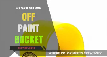 Easy DIY Guide: Safely Cutting the Bottom Off a Paint Bucket