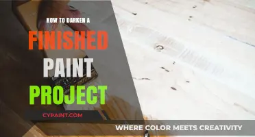 Enhance Your Paint Project: Simple Techniques to Darken Finished Surfaces