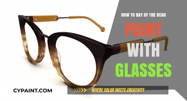 Day of the Dead Face Painting: Glasses Edition