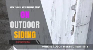Outdoor Siding Paint Peeling? Try These Quick Fixes