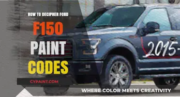 Unlocking Ford F150 Paint Codes: A Step-by-Step Deciphering Guide