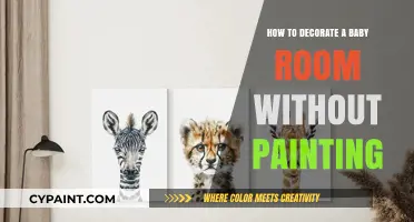 Creative No-Paint Ideas for Decorating a Charming Baby Room