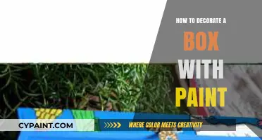 Creative Box Decorating: Easy Paint Techniques for Personalized Designs