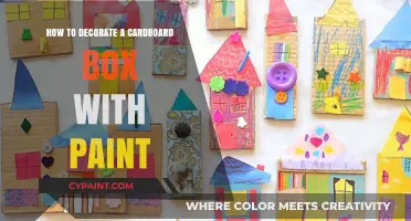 Creative Cardboard Box Makeover: Easy Painting Techniques for Stunning Decor