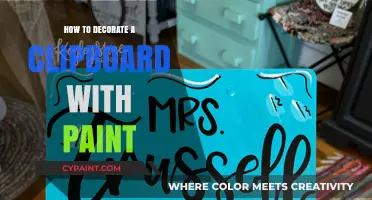 Creative Clipboard Makeover: Easy Painting Ideas for Personalized Style