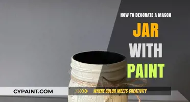 Creative Mason Jar Makeover: Easy Painting Ideas for DIY Decor