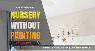 Creative Nursery Decor Ideas: No Paint, Just Style and Charm