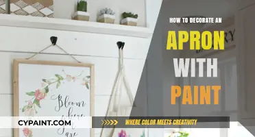 Creative Apron Painting: Easy DIY Decorating Ideas for Personalized Style