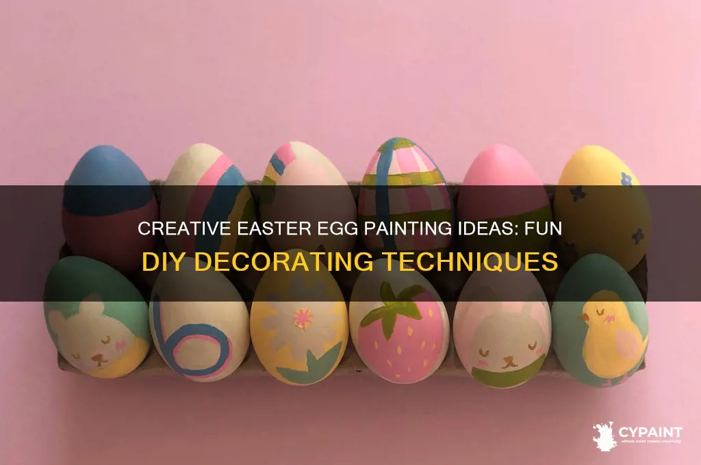 how to decorate easter eggs with paint