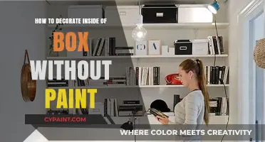 Creative Box Decor: Paint-Free Ideas for Stunning Interior Design