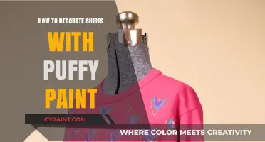 Creative Puffy Paint Shirt Decorating Ideas for Unique DIY Fashion