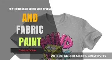 Creative Sponge Painting: Decorate Shirts with Ease