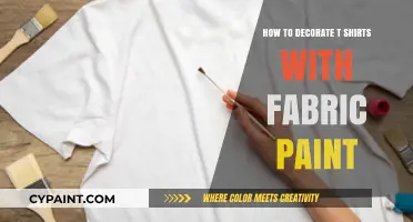 Creative Fabric Paint Ideas: Transforming T-Shirts with Colorful Designs