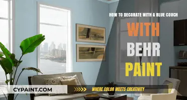 Decorating with a Blue Couch: Behr Paint Color Ideas & Tips