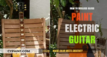 Deglossing Your Electric Guitar: A Step-by-Step Guide to Matte Finish