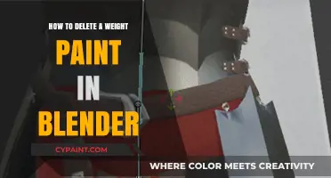 Mastering Blender: Effortlessly Remove Weight Paint in Simple Steps
