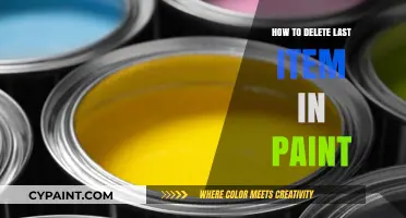 Quick Guide: Removing the Last Item in Paint Effortlessly